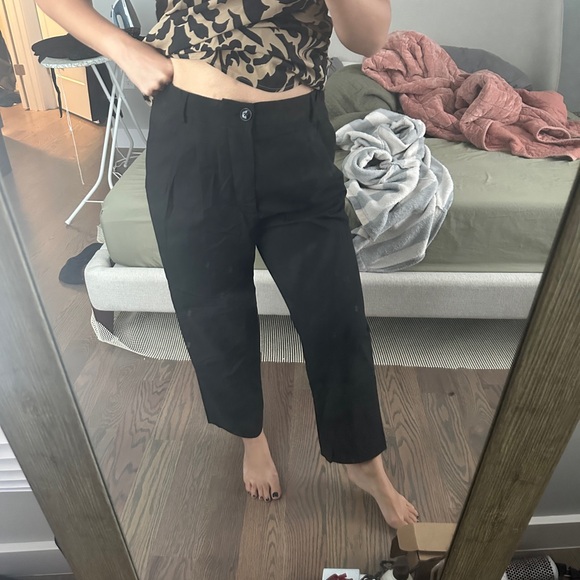 Zara black slacks medium - Picture 4 of 4
